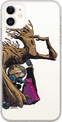 Etui Strażnicy Galaktyki 003 Marvel Nadruk częściowy Przeźroczysty Producent: Iphone, Model: 7/ 8/ SE 2