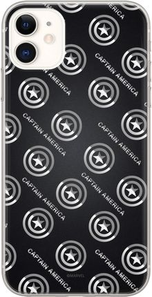 Etui Kapitan Ameryka 012 Marvel Nadruk pełny Czarny Producent: Iphone, Model: 7 PLUS/ 8 PLUS