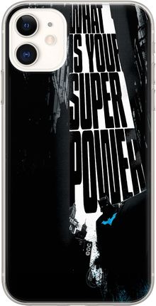 Etui Batman 001 DC Nadruk pełny Czarny Producent: Iphone, Model: 11