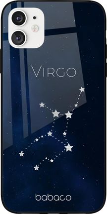 Etui Zodiac Constellation 006 Babaco Premium Glass Granatowy Producent: Iphone, Model: 6/6S
