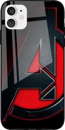 Etui Avengers 019 Marvel Premium Glass Czarny Producent: Iphone, Model: 11 PRO