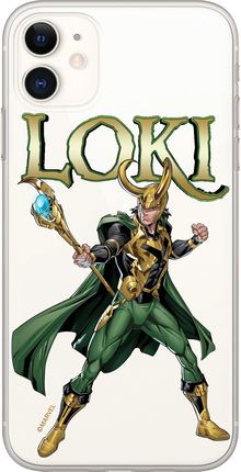 Etui Loki 002 Marvel Nadruk częściowy Przeźroczysty Producent: Iphone, Model: 7/ 8/ SE 2