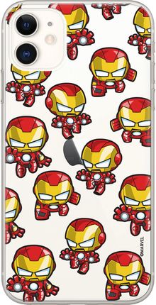 Etui Iron Man 031 Marvel Nadruk częściowy Przeźroczysty Producent: Iphone, Model: 7/ 8/ SE 2