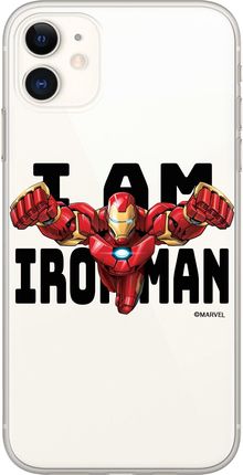 Etui Iron Man 028 Marvel Nadruk częściowy Przeźroczysty Producent: Iphone, Model: 7/ 8/ SE 2