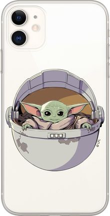 Etui Baby Yoda 026 Star Wars Nadruk częściowy Przeźroczysty Producent: Iphone, Model: 7/ 8/ SE 2