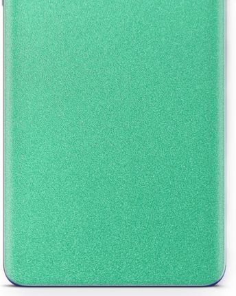 Folia naklejka skórka strukturalna na TYŁ do Xiaomi Mi A2 Lite (Redmi 6 Pro) -  Seledynowy Pastel Matowy Chropowaty Baranek - apgo SKINS