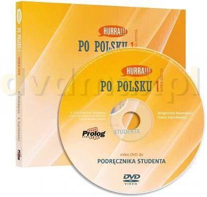 HURRA!!! DVD Video PO POLSKU 1 Podrecznik studenta. Nowa Edycja - Malgorzata Malolepsza [KSIĄŻKA]