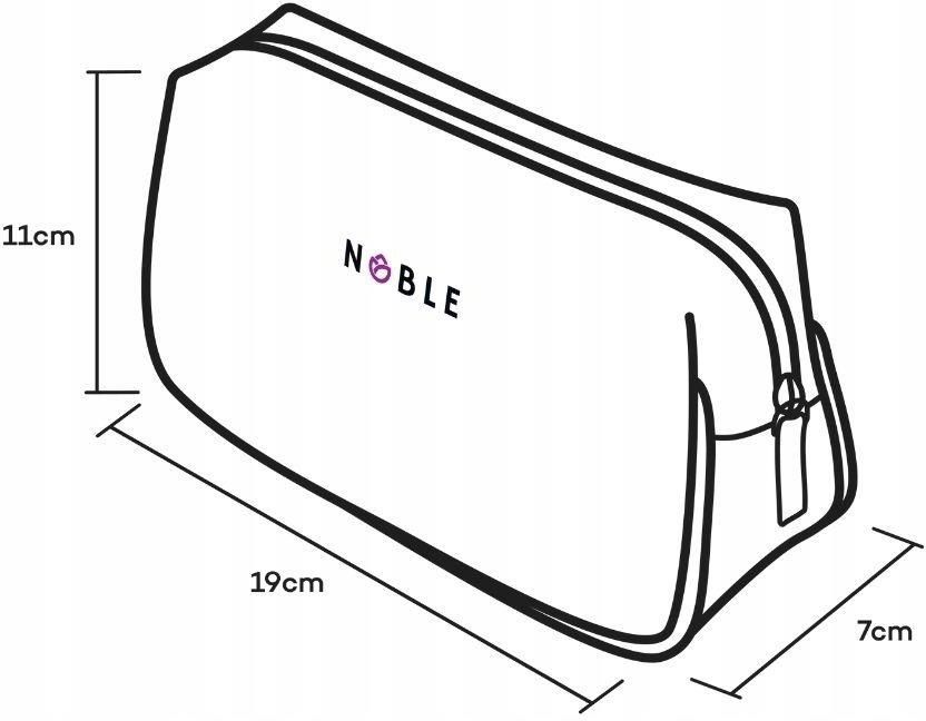 NOBLE KOSMETYCZKA DAMSKA MAŁA B 006 - zdjęcie 3 NOBLE KOSMETYCZKA DAMSKA MAŁA B 006