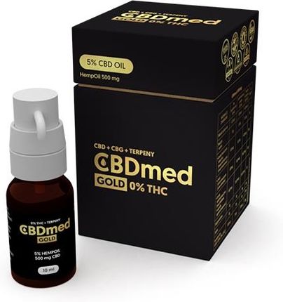 Cbdmed Olej CBD Gold 5% 500mg