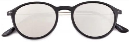 Okulary przeciwsłoneczne Lenonki HM-1613A czarne lustrzane