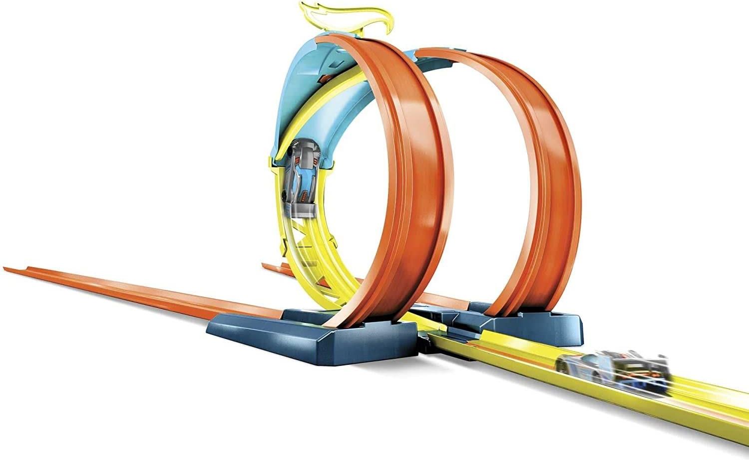 Hot Wheels Track Builder Zdublowana Pętla HDX77 - zdjęcie 1 Hot Wheels Track Builder Zdublowana Pętla HDX77
