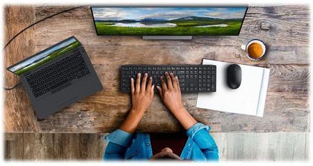 DELL TECHNOLOGIES DELL PRO WIRELESS KEYBOARD AND MOUSE - KM5221W - US INTERNATIONAL QWERTY