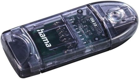 Hama Czytnik Kart SD/microSD USB 3.0 antracyt (124194)