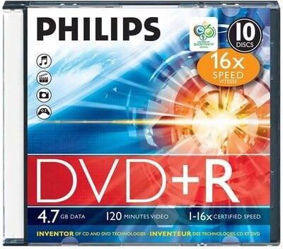 PHILIPS DVD+R 4.7 GB Slim (DR4S6S10F00)