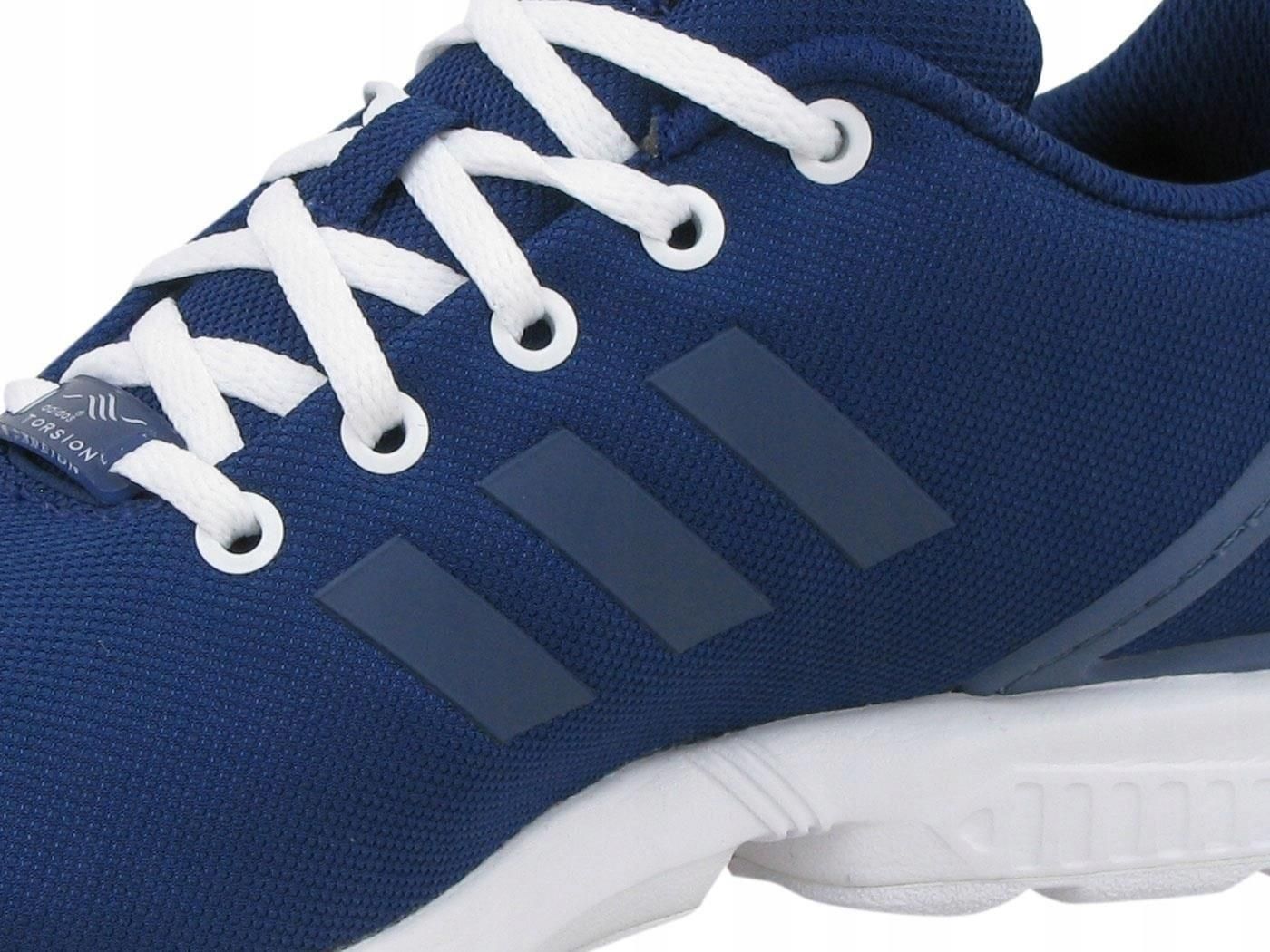 にむ Adidas Zx Flux B25637 Buty Granatowe Originals - Ceny i