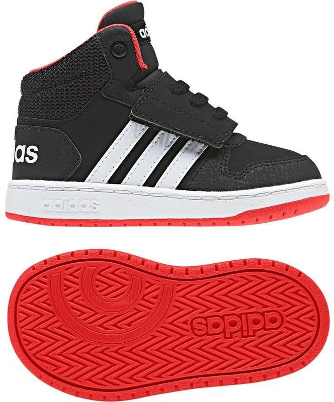 20 Buty Adidas Dziecięce Hoops MID B75945 Rzepy