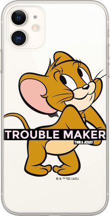 Etui Tom i Jerry 012 Tom & Jerry Nadruk częściowy Przeźroczysty Producent: Iphone, Model: 11 PRO