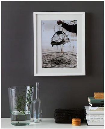 Ramka tradycyjna IKEA RIBBA RAMKA BIAŁY 40X50 CM - Ceny i opinie