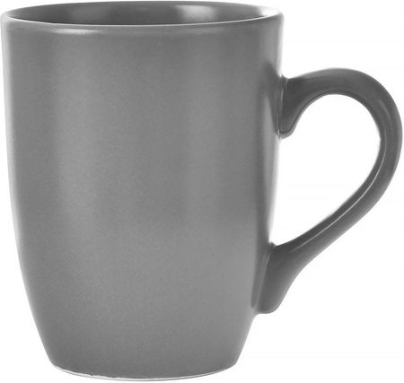 Orion Kubek z uchem do picia kawy herbaty napojów ceramiczny szary ALFA 350 ml