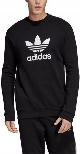 Bluza m ska Adidas Trefoil CW1235 Logo Czarna L Ceny i opinie