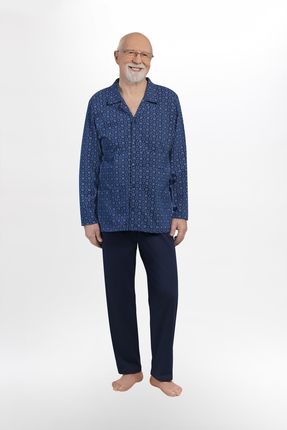 Męska piżama rozpinana bawełna 100% Antoni 403