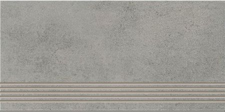 Cer-Art Gres Szkliwiony Stopnica Concrete Dust Grey Mat 29,8X59,8