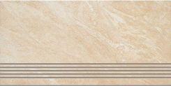 Zdjęcie Cer-Art Gres Szkliwiony Stopnica Arigato Beige Mat 29,7x59,8 - Gozdnica
