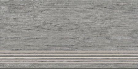 Cer-Art Gres Szkliwiony Stopnica Alabama Grey Mat 29,8X59,8