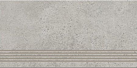Cer-Art Gres Szkliwiony Stopnica Ashland Light Grey Mat 29,8X59,8