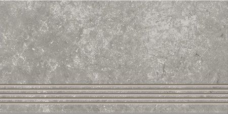 Cer-Art Gres Szkliwiony Stopnica Huston Grey Mat 29,8X59,8