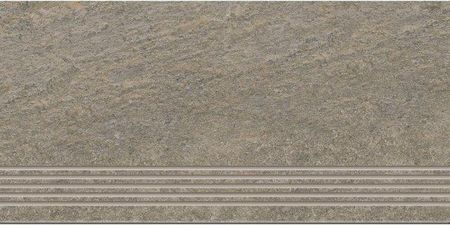 Cer-Art Gres Szkliwiony Stopnica Rubble Grey 29,8X59,8