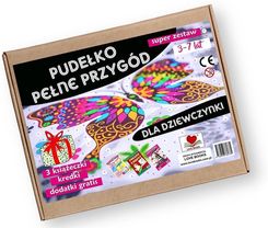 Pudełko pełne przygód dla dziewczynki 3-7 lat