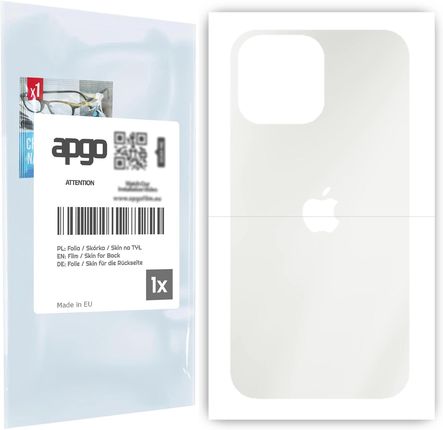 Folia hydrożelowa naklejka MATOWA na TYŁ do Apple iPhone 13 Pro Max - apgo hydrogel MATTE