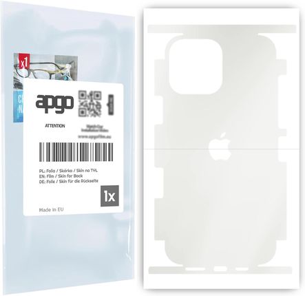 Folia hydrożelowa naklejka MATOWA na TYŁ+BOKI do Apple iPhone 13 Pro Max - apgo hydrogel MATTE