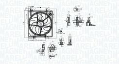 Zdjęcie Magneti Marelli Wentylator Chłodnicy Silnika 069422787010 Magnetimarelli - Dobra