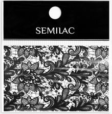 Semilac 25 Folia Transferowa Black Lace