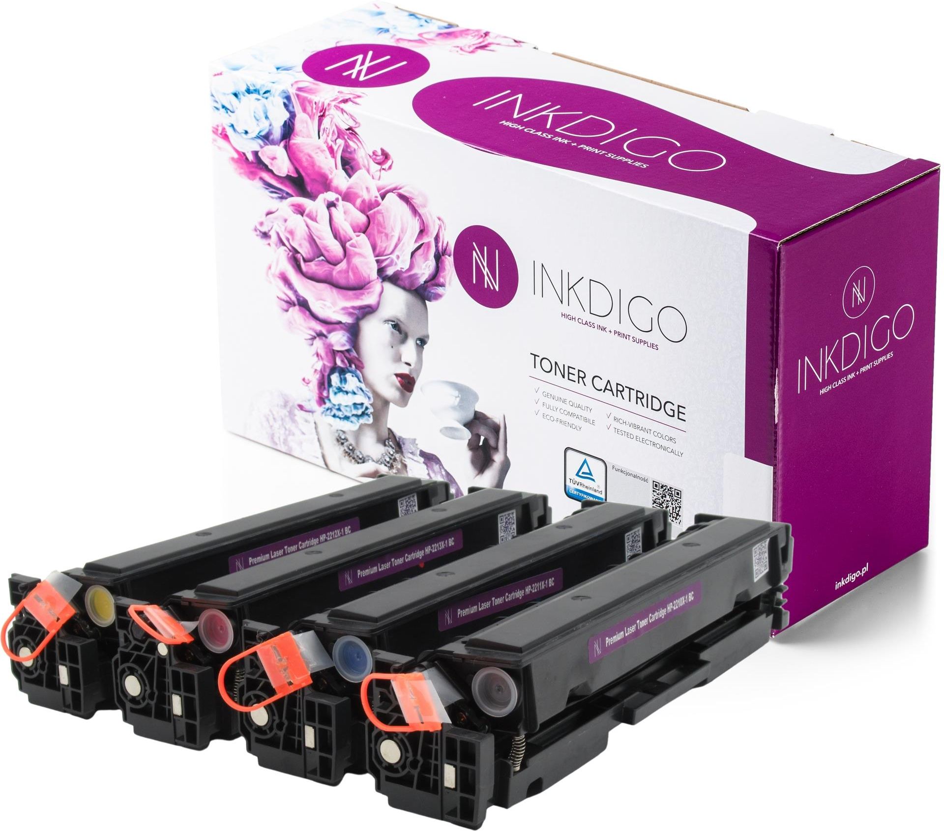 Inkdigo X Toner Do Hp Color Laserjet Pro Mfp M Fdw X