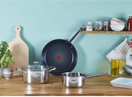 Tefal Cook Eat set posuđa – 10 dijelova od nehrđajućeg čelika
