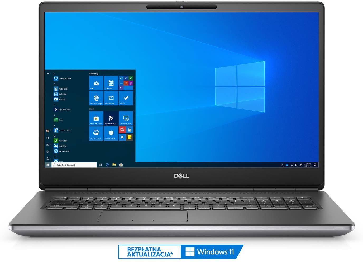 Dell Precision 7760 17,3/i9/128Gb/2Tb/Win10 (N006P7760EMEA_VIVP128GB ...