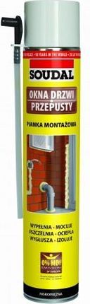 Soudal Pianka Montażowa Rurka 750ml