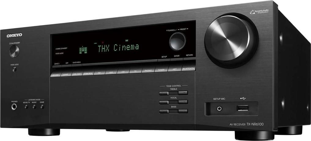 Onkyo TX-NR6100 Czarny - zdjęcie 2 Onkyo TX-NR6100 Czarny