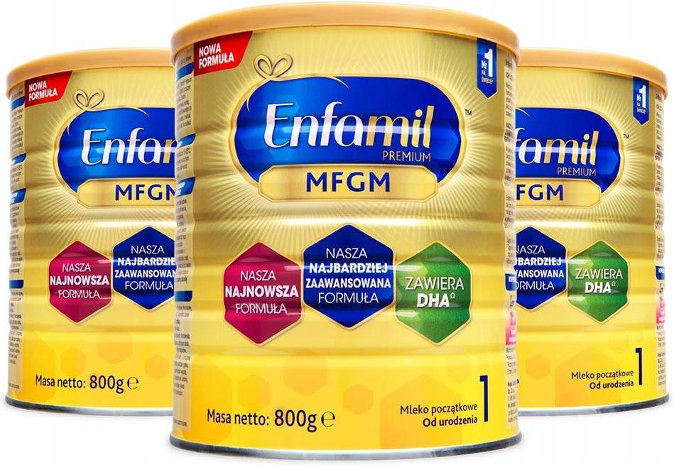 Enfamil Mead Johnson 1 Zestaw Mfgm 3X800G Ceny i opinie Ceneo.pl