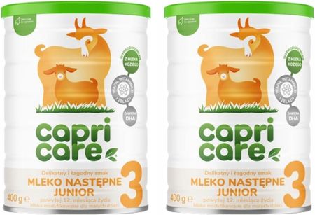 Capricare Capri Care 3 Duo-Pack Mleko Kozie Od 12M. 2X400G