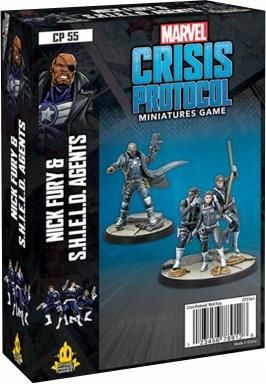 Fantasy Flight Games Marvel Crisis Protocol Nick Fury & S.H.I.E.L.D. Agents