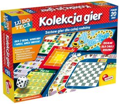 Lisciani Ludoteca Kolekcja Gier Zestaw Gier Dla Całej Rodziny