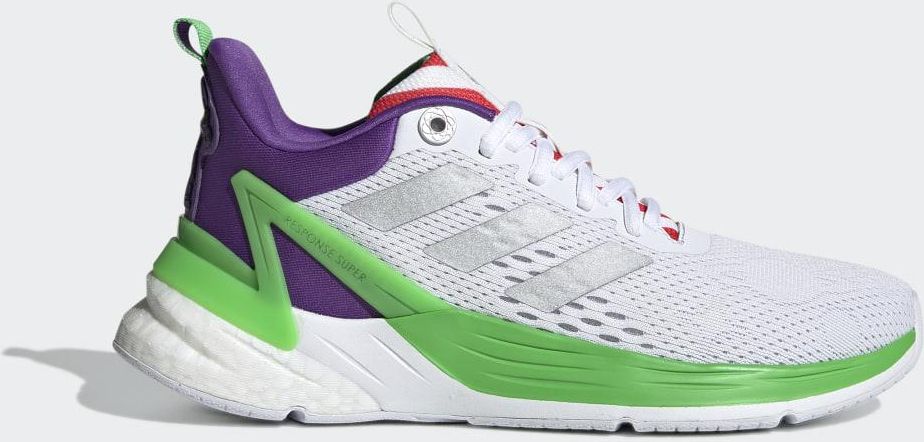 Adidas X Disney Pixar Buzz Lightyear Response Super Shoes Gz0646 Cloud  White Silver Metallic Active Purple Ceny i opinie
