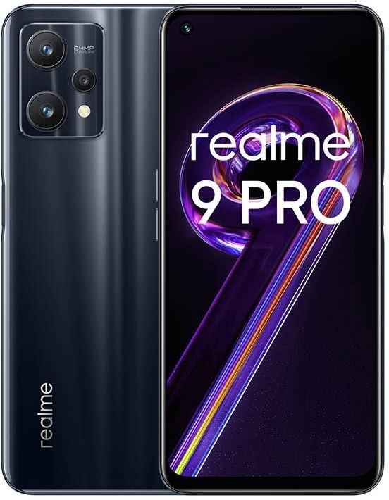 realme 9 pro midnight black colour