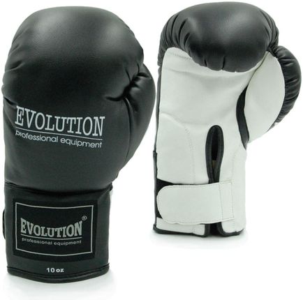 Rękawice bokserskie Evolution Basic czarne 10 oz