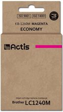 ACTIS TUSZ KB-1240M (ZAMIENNIK BROTHER LC1240M/LC1220M; STANDARD; 19 ML; CZERWONY)