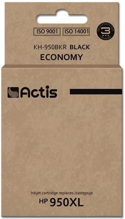 ACTIS TUSZ KH-950BKR (ZAMIENNIK HP 950XL CN045AE; STANDARD; 80 ML; CZARNY)